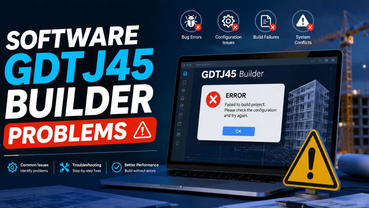Software GDTJ45 Builder Problems: Common Issues, Real Causes, and Practical Fixes